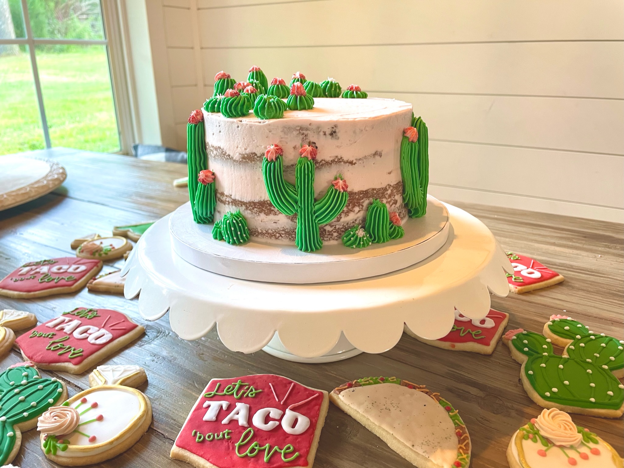 taco bridal with cookies